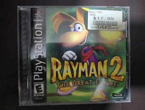 Rayman 2 The Great Escape 2 Playstation PS1
