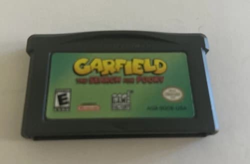Garfield: The Search For Pooky Gameboy Advance GBA Game Cartoon Tested Authentic