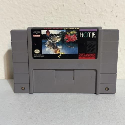 Bassin's Black Bass for Nintendo SNES (CARTRIDGE ONLY)