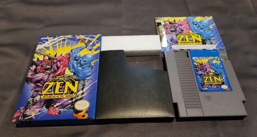 Zen: Intergalactic Ninja for NES Nintendo Complete In Box CIB Great Shape