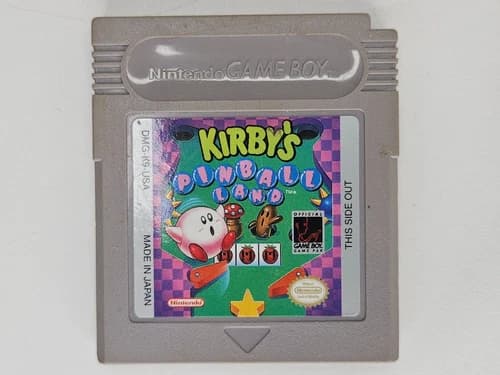 Kirby's Pinball Land (Nintendo Game Boy) Tested Working Saves Authentic