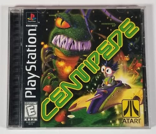Centipede (Sony PlayStation 1, 1999) PS1 PSONE Complete CIB Tested