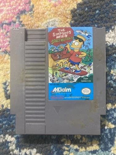 The Simpsons: Bart vs. the Space Mutants (Nintendo NES, 1991) Cartridge Only