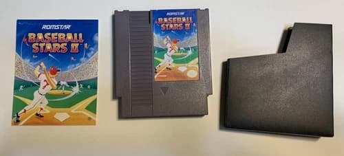 Baseball Stars II 2 (Nintendo Entertainment System NES) Cart Only! Game II