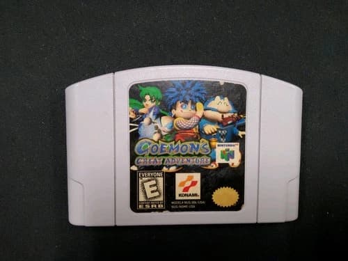 Goemon's Great Adventure (Nintendo 64) N64 Authentic Cartridge Only Tested