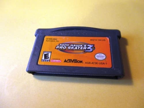 Tony Hawk's Pro Skater 3 Nintendo Game Boy Advance SP Game