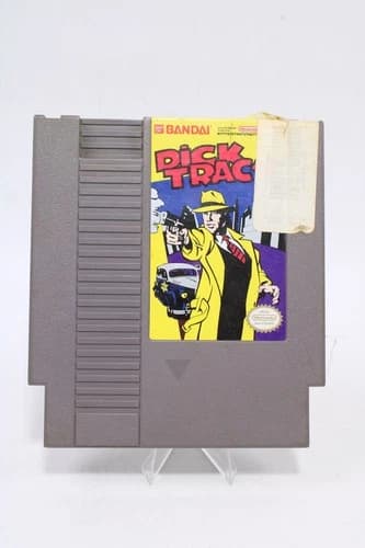 Dick Tracy NES Nintendo Game Bandai Tested Works Authentic