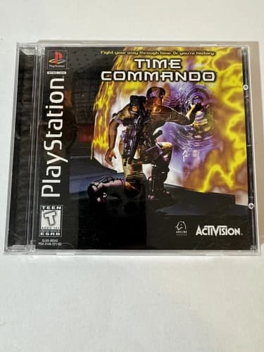 Time Commando (Sony PlayStation 1, 1996) PS1 CIB