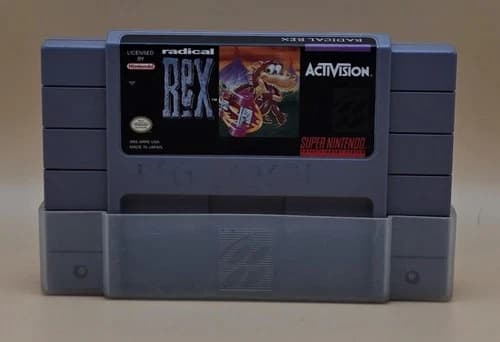 Radical Rex (Super Nintendo Entertainment System) Game Only, Tested & Working