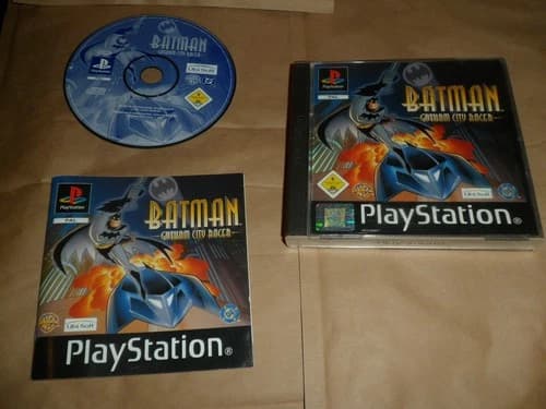 Batman Gotham City Racer Ps1 Playstation 1 2 3 4 5 Psone Game Rare