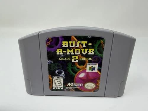 Bust-A-Move 2: Arcade Edition (Nintendo N64) Cleaned, Tested & Authentic