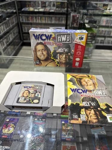 WCW vs. NWO World Tour - Nintendo 64 N64 - Complete In Box CIB