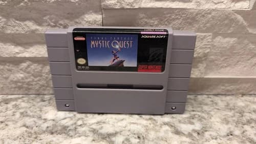Final Fantasy Mystic Quest Super Nintendo SNES Authentic Cartridge Only Tested