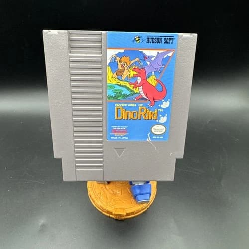 ADVENTURES OF DINO RIKI GAME ORIGINAL Nintendo System CLASSIC RARE 1985 NES HQ
