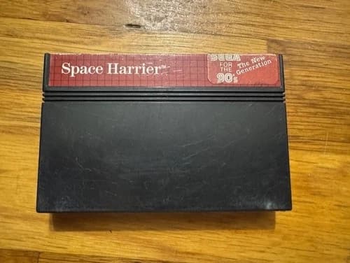 Space Harrier gaming cartridge Sega Master System