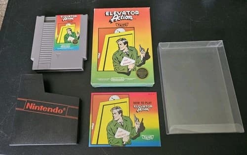 Elevator Action (Nintendo Entertainment System, 1987) CIB