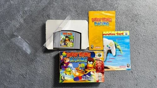 Diddy Kong Racing - Nintendo 64 (N64) Perfect working condition | CIB w/ case!