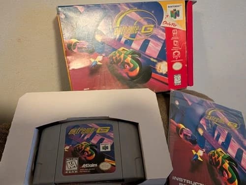 Extreme-G (Nintendo 64 N64) Complete Tested - Authentic