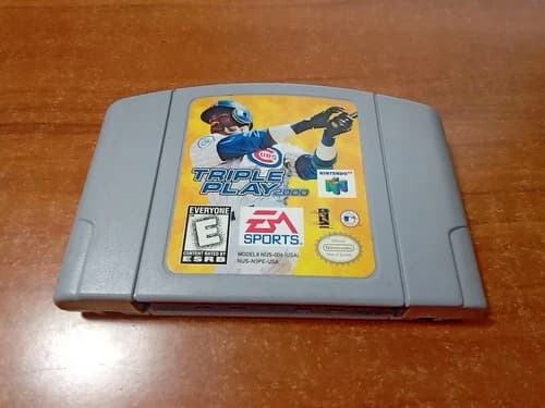 Triple Play 2000 (Nintendo 64 N64, 1999) *TESTED*