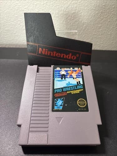 Pro Wrestling NES Nintendo Game 1987 Cart Only Tested Working