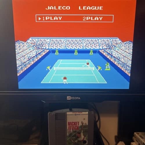 Racket Attack (Nintendo Entertainment System, 1988)