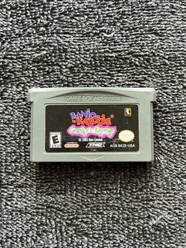 Banjo Kazooie Grunty's Revenge - Game Boy Advance GBA - Tested!