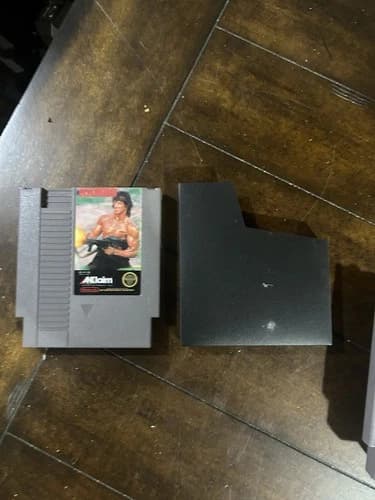 Rambo NES (Nintendo Entertainment System, 1988) Tested And Working, Clean!
