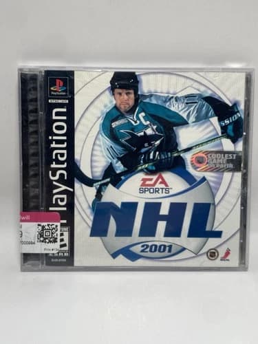 NHL 2001 (Sony PlayStation 1, 2000) PS1 Complete CIB