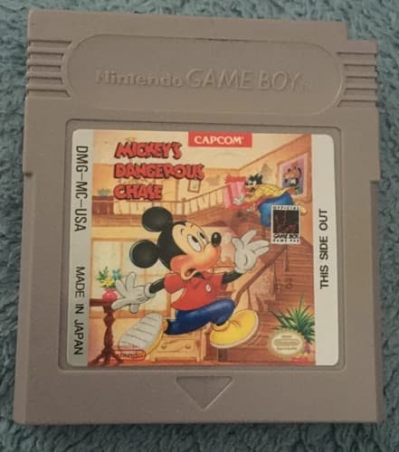 Mickey's Dangerous Chase (Nintendo Game Boy, 1991) Cartridge Only TESTED WORKS