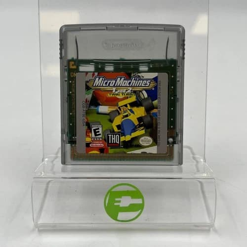 Micro Machines I and 2 Twin Turbo (Nintendo GameBoy Color, 1999) Cartridge Only