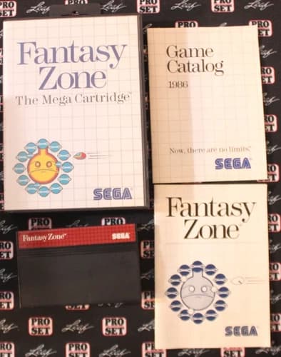 Fantasy Zone (Sega Master, 1986) CIB - Tested, Authentic!