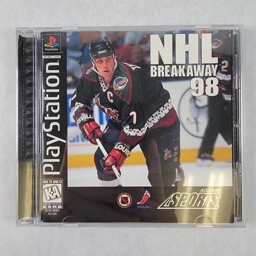 NHL Breakaway '98 Sony PS1 PlayStation 1 CIB