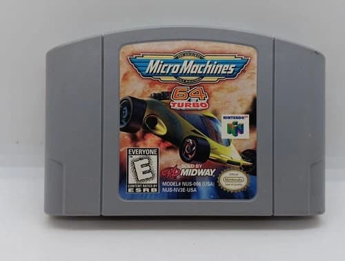 Micro Machines 64 Turbo (Nintendo 64, 1999)