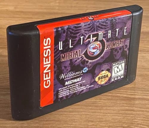 Ultimate Mortal Kombat 3 Video Game for Sega Genesis