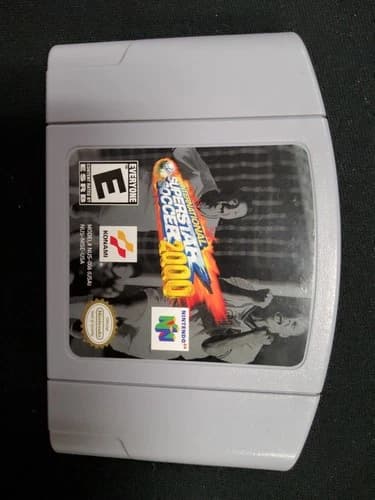 International Superstar Soccer 2000 Nintendo 64 N64 Authentic Cart - RARE Game