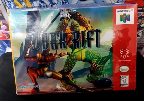 N64 Nintendo 64 Dark Rift Complete with Box