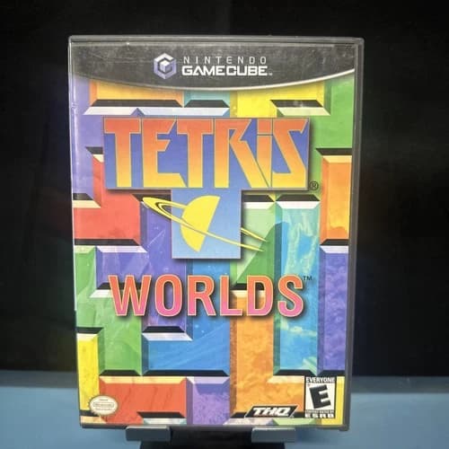 Tetris Worlds (Nintendo GameCube, 2002) Complete With Manual