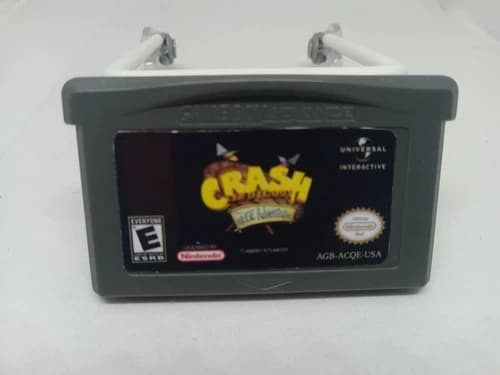 Crash Bandicoot Huge Adventure (Game Boy Advance GBA) Reconditioned! Authentic!