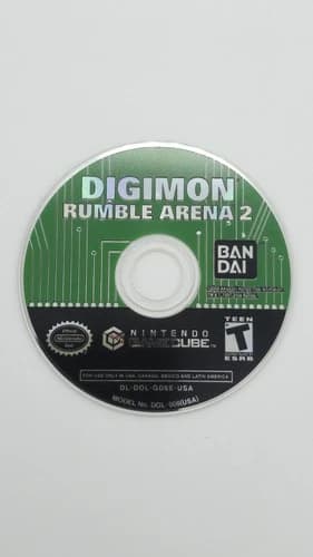 Digimon: Rumble Arena 2 (Nintendo GameCube, 2004) DISC ONLY