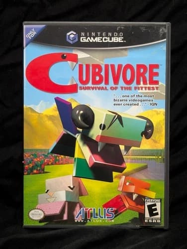 Cubivore: Survival of the Fittest (Nintendo GameCube, 2002) CIB