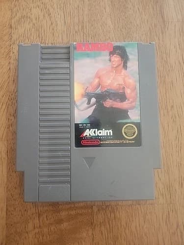Rambo (Nintendo Entertainment System) NES Authentic Tested !!