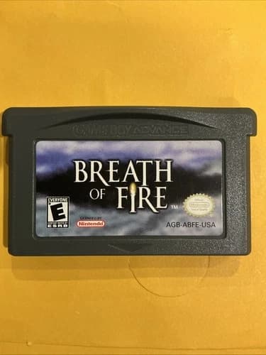 Breath Of Fire 1 Gameboy Advance GBA Game Boy Tested Working Authentic