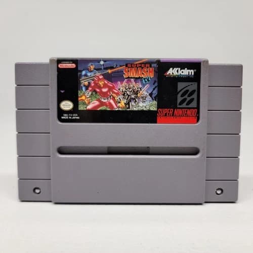 Super Smash TV (Super Nintendo Entertainment System SNES, 1992) - Cart Only
