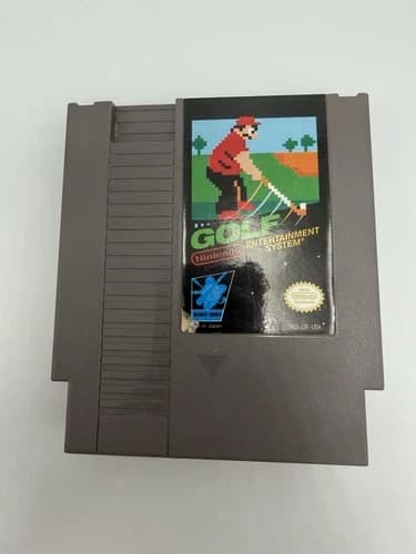 Nintendo NES Golf Game Cartridge Authentic OEM Tested Working NES-GF-USA