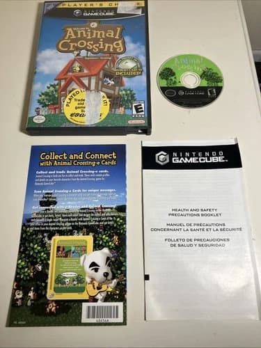 Animal Crossing (Nintendo GameCube, 2002) Tested Working