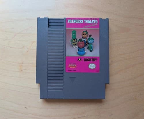 Princess Tomato in the Salad Kingdom Nintendo Entertainment System NES Authentic