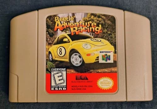 Beetle Adventure Racing -Nintendo 64 N64, 1999 -
