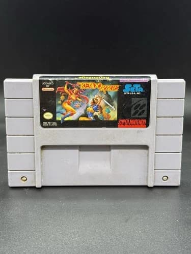 Kendo Rage Super Nintendo SNES Authentic Cleaned Tested Authentic Cartridge Only