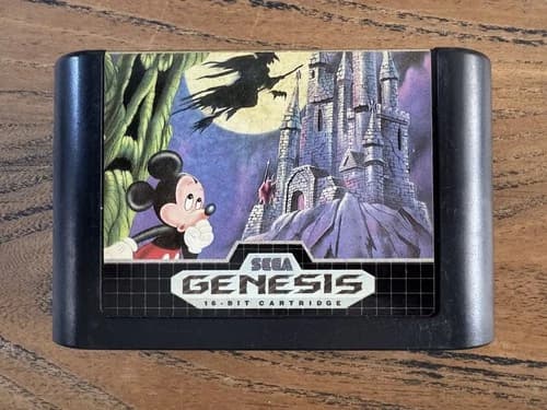 Castle Of Illusion Starring Mickey Mouse - Sega Genesis - Cart Only🔥HOT GAME🔥