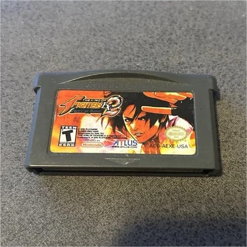Atlus The King of Fighters EX2 Howling Blood Nintendo Game Boy Advance Fighting…
